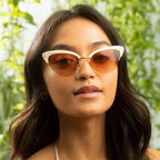 Electra, Mother of Pearl/Peach Lenses