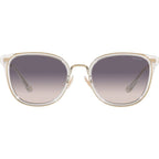 HC7135, Light Gold and Crystal/Purple Pink Gradient Lenses