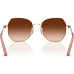 HC7175, Shiny Light Gold/Brown Gradient Lenses