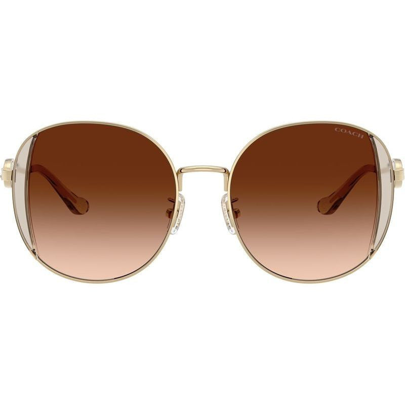 HC7176B, Shiny Light Gold and Fawn/Brown Gradient Lenses