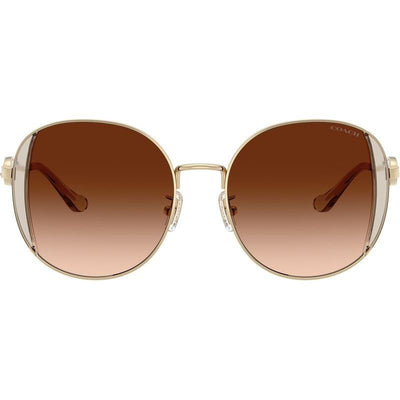 HC7176B, Shiny Light Gold and Fawn/Brown Gradient Lenses