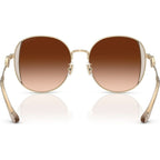 HC7176B, Shiny Light Gold and Fawn/Brown Gradient Lenses