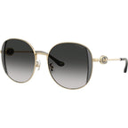 HC7176B, Shiny Light Gold and Smoke/Grey Gradient Lenses