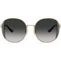 HC7176B, Shiny Light Gold and Smoke/Grey Gradient Lenses