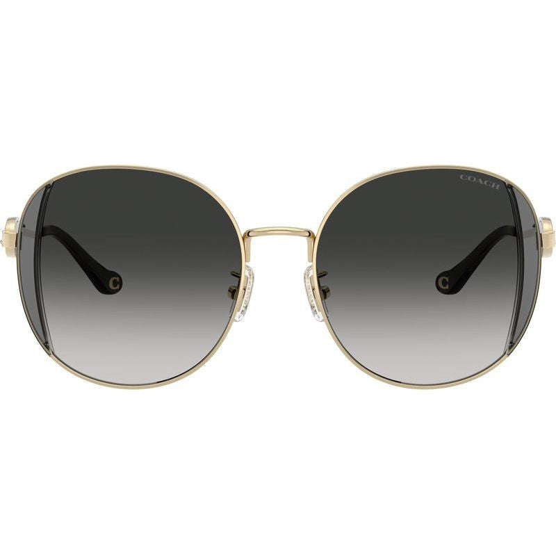 HC7176B, Shiny Light Gold and Smoke/Grey Gradient Lenses