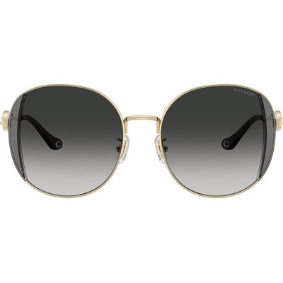HC7176B, Shiny Light Gold and Smoke/Grey Gradient Lenses