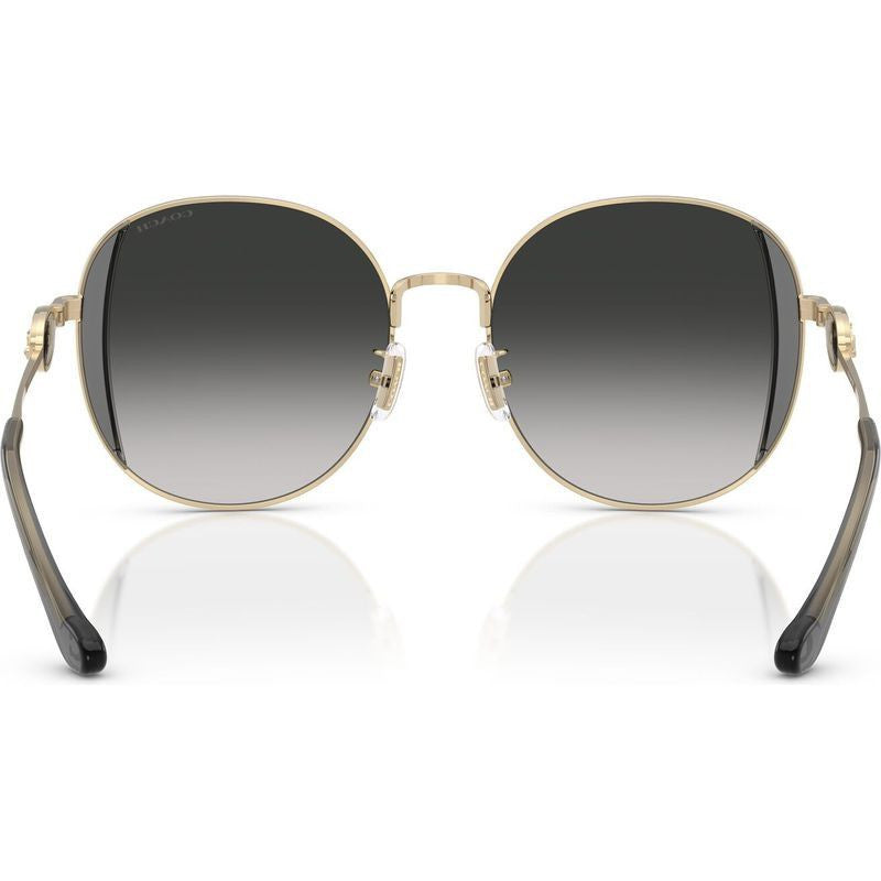 HC7176B, Shiny Light Gold and Smoke/Grey Gradient Lenses
