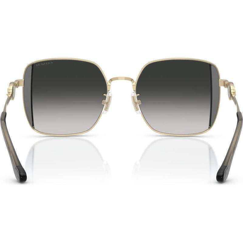 HC7177B, Shiny Light Gold and Smoke/Grey Gradient Lenses