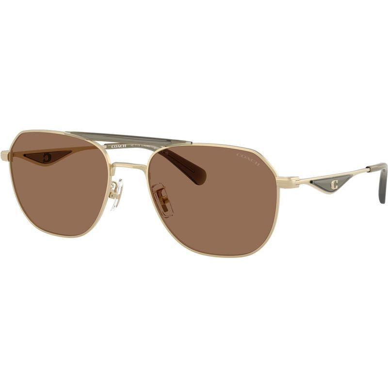 HC7178, Satin Light Gold and Olive Green/Brown Lenses