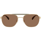HC7178, Satin Light Gold and Olive Green/Brown Lenses