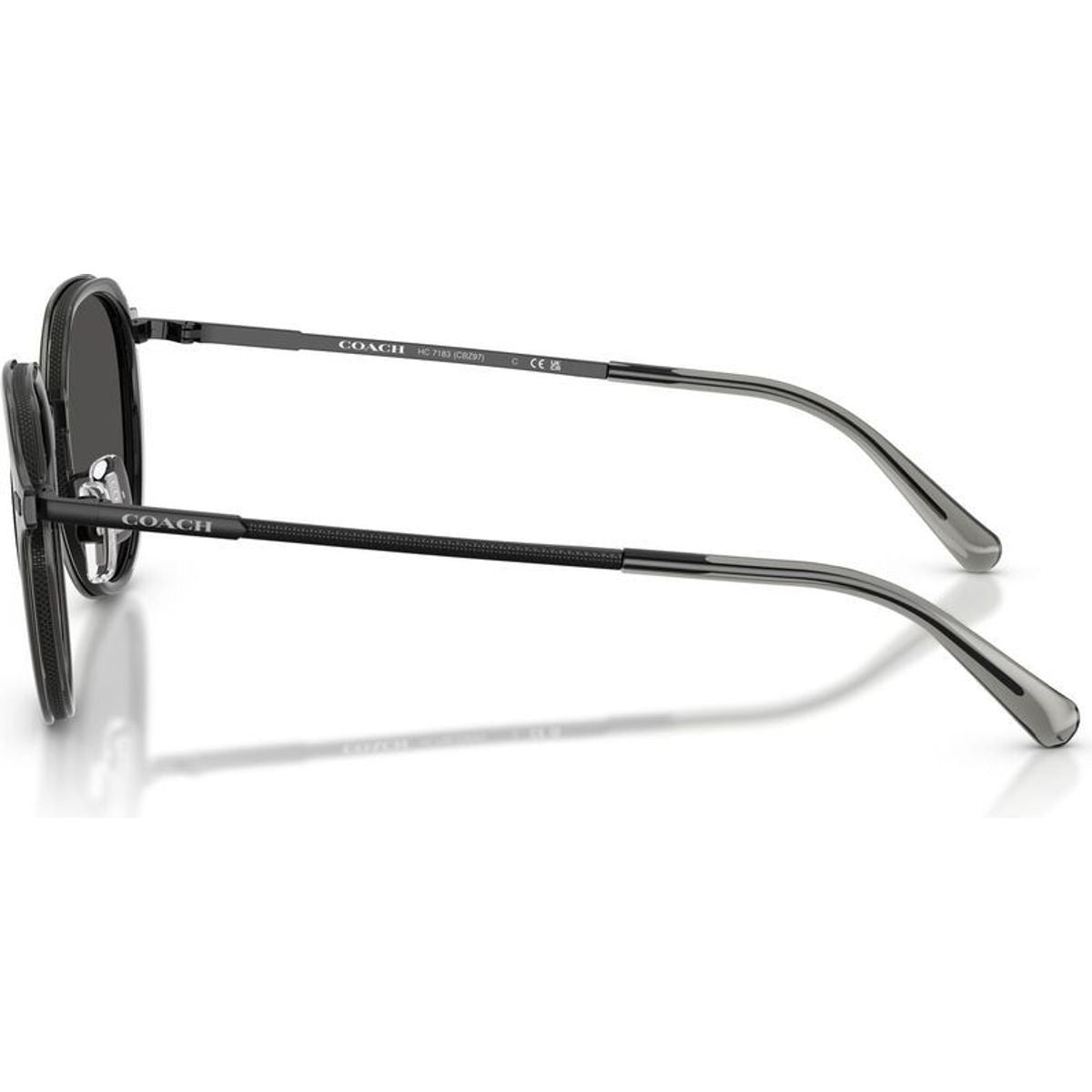 HC7183, Satin Black/Grey Lenses