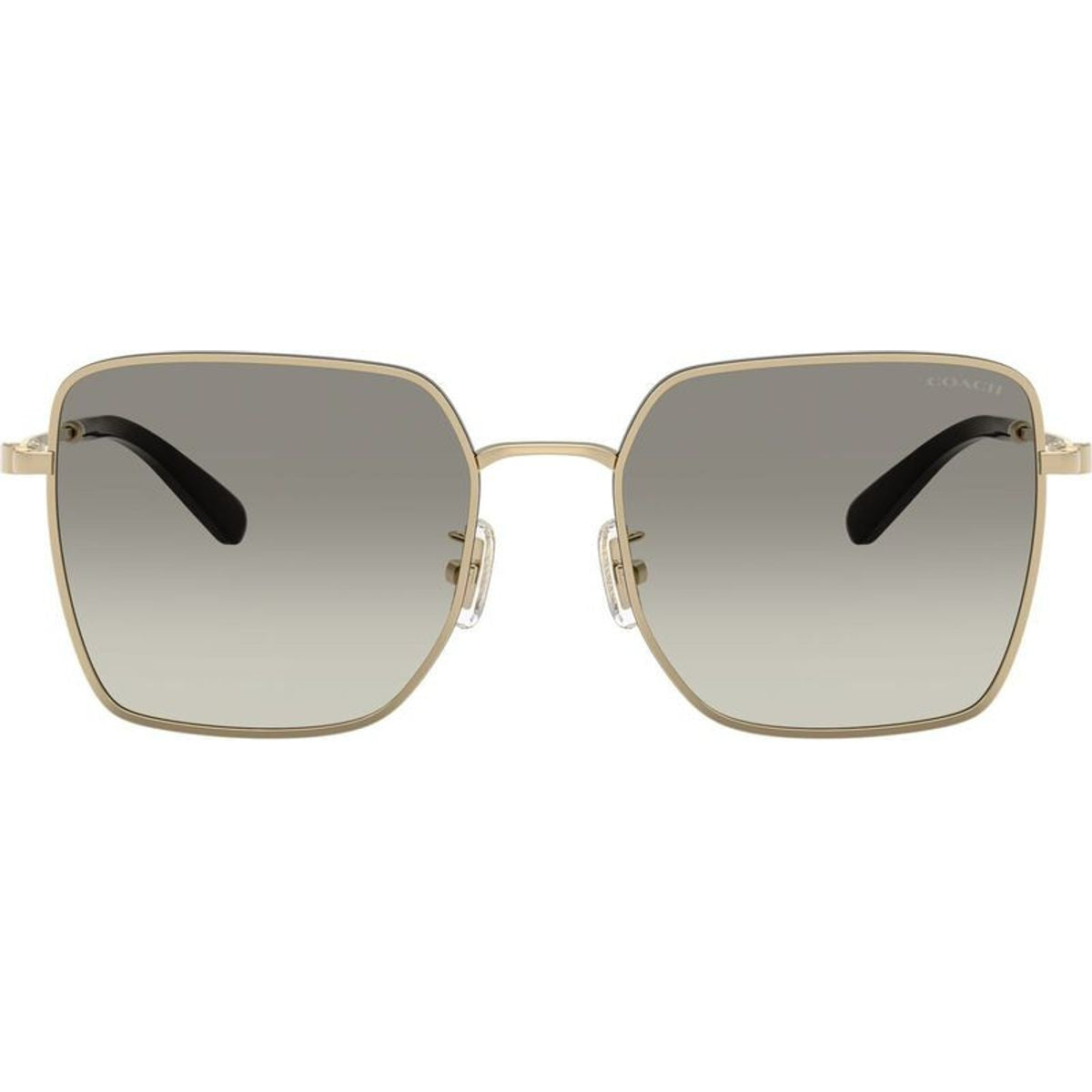 HC7184D, Shiny Light Gold and Black/Grey Gradient Lenses
