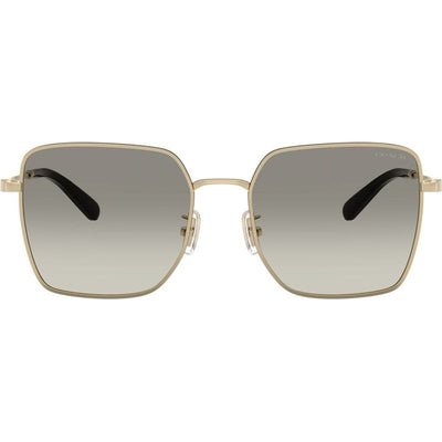 HC7184D, Shiny Light Gold and Black/Grey Gradient Lenses