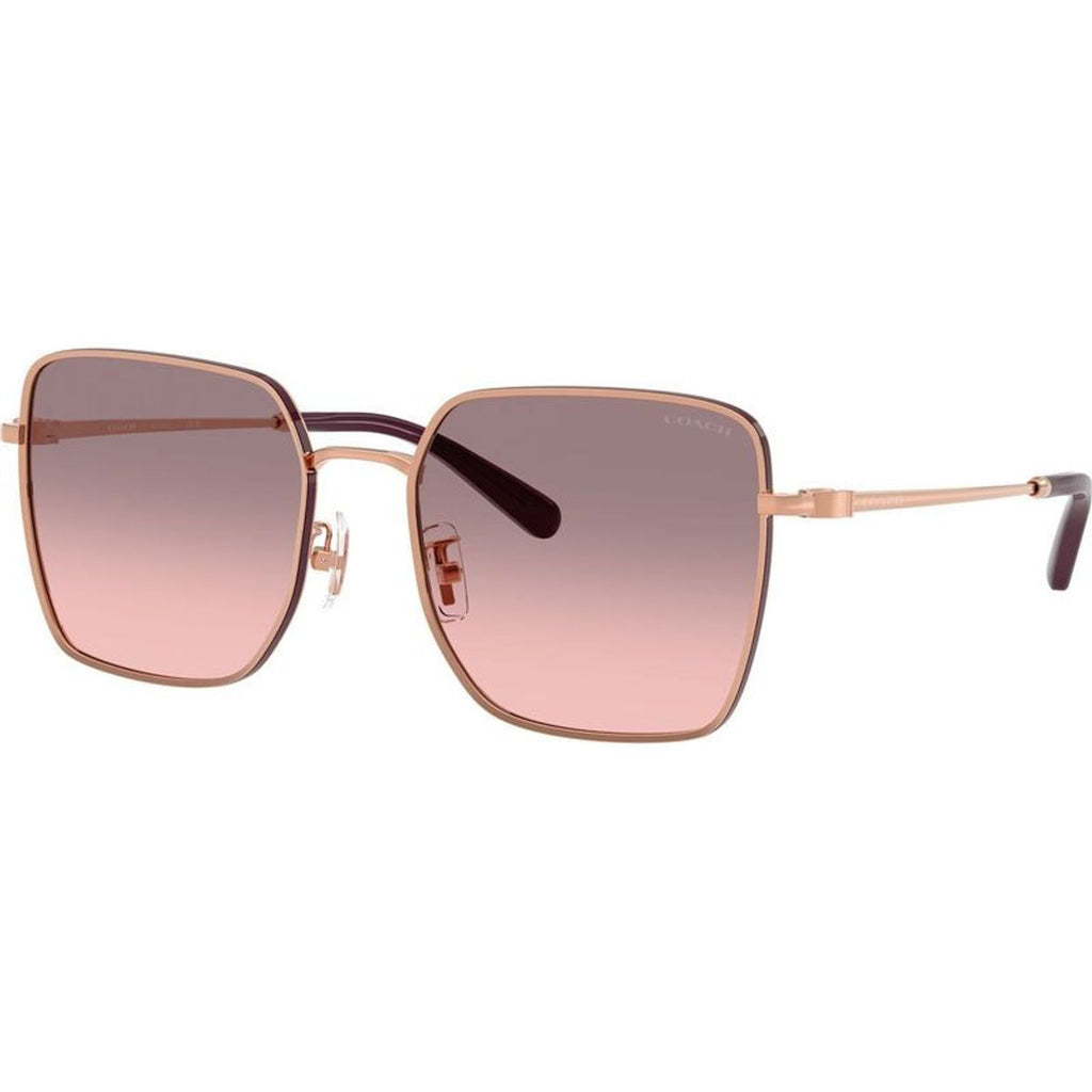 HC7184D, Rose Gold and Bordeaux/Grey Pink Gradient Lenses
