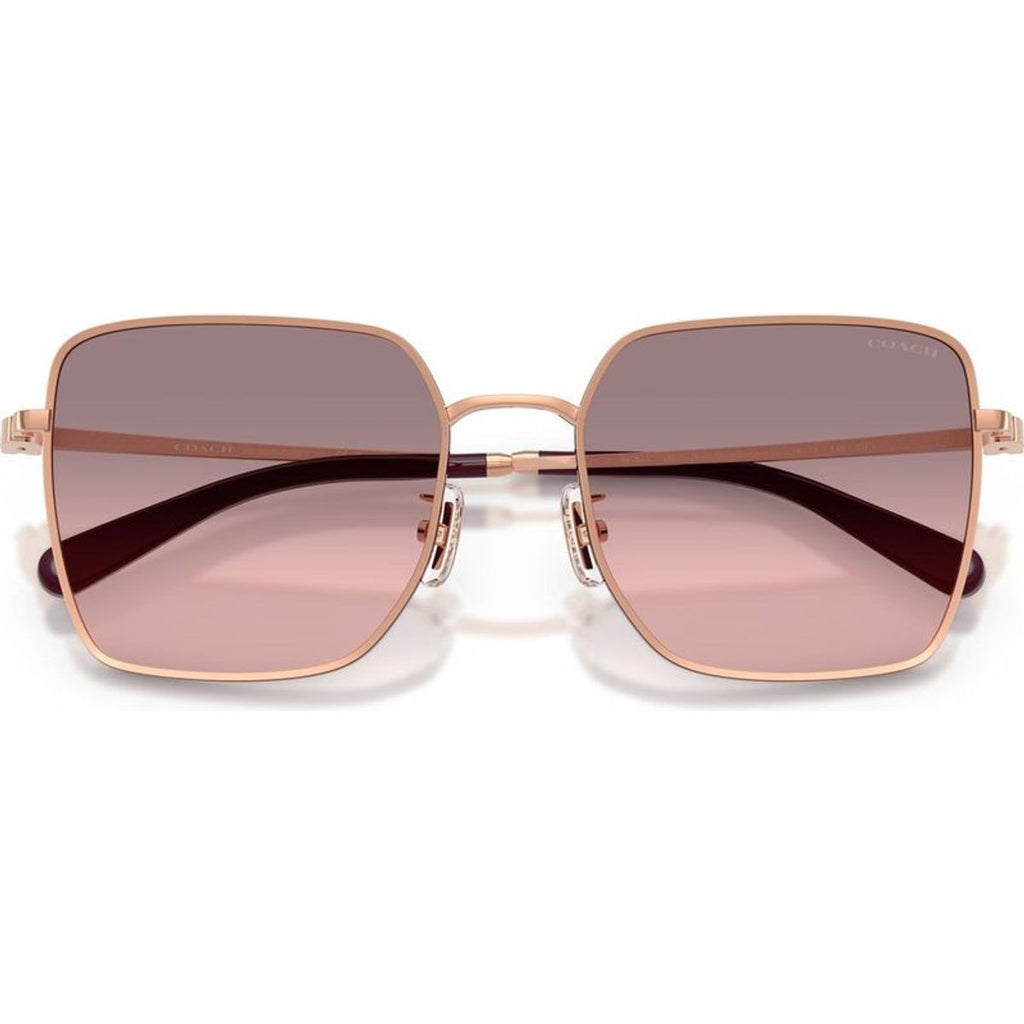 HC7184D, Rose Gold and Bordeaux/Grey Pink Gradient Lenses