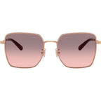 HC7184D, Rose Gold and Bordeaux/Grey Pink Gradient Lenses
