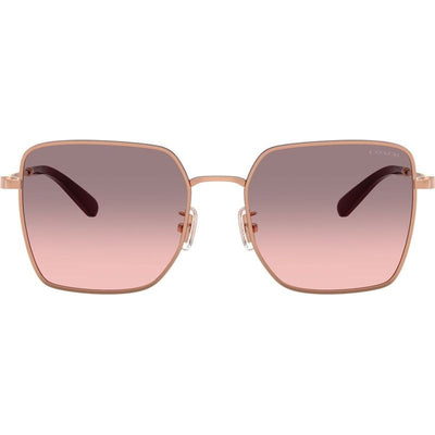 HC7184D, Rose Gold and Bordeaux/Grey Pink Gradient Lenses