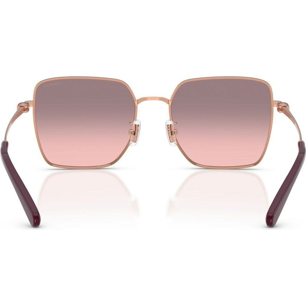 HC7184D, Rose Gold and Bordeaux/Grey Pink Gradient Lenses