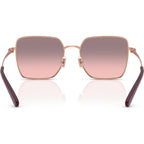 HC7184D, Rose Gold and Bordeaux/Grey Pink Gradient Lenses