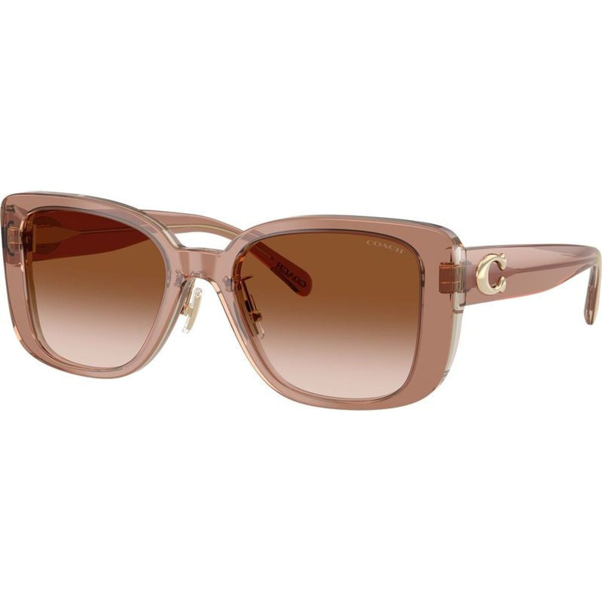 HC8352, Transparent Brown/Brown Gradient Lenses