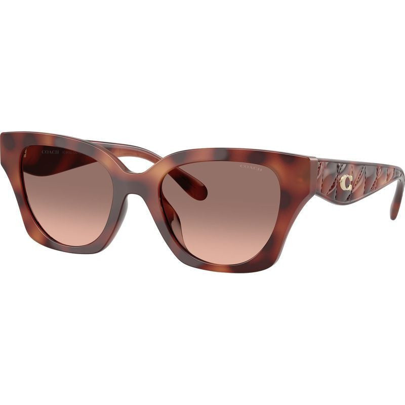 HC8418U, Caramel Tortoise/Brown Pink Gradient Lenses