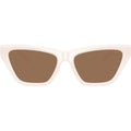 HC8449U, Milky Cloud/Brown Lenses