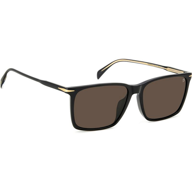 DB 1145/G/S, Black/Brown Lenses