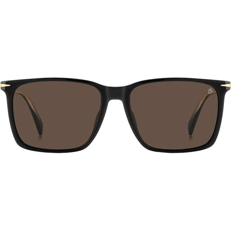 DB 1145/G/S, Black/Brown Lenses