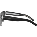 DG4413, Black and Crystal/Grey Lenses