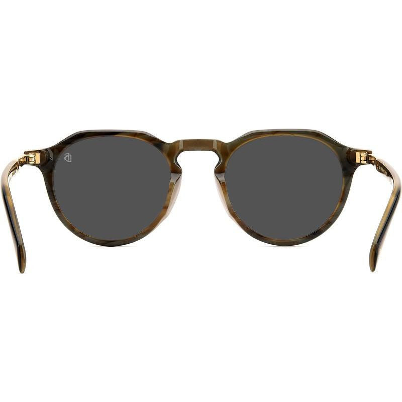 DB 1171/S, Striped Black and Beige/Grey Lenses