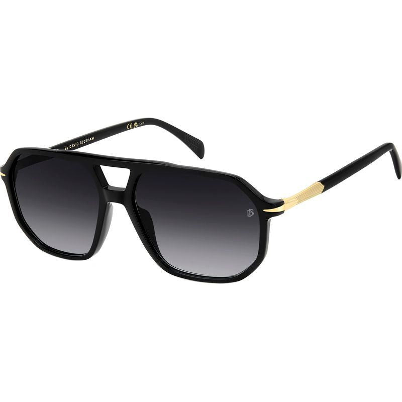 DB 1172/S, Black Gold/Dark Grey Gradient Lenses