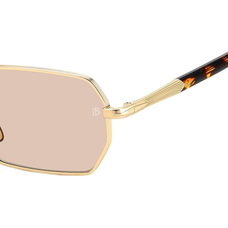 DB 1174/S, Gold/Nude Photochromic Lenses