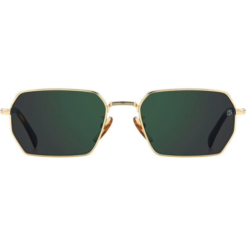 DB 1174/S, Matte Gold Havana/Green Mirror Lenses
