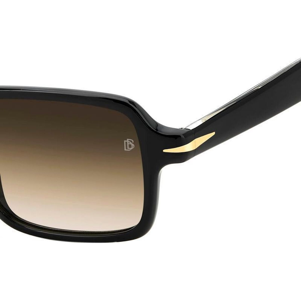 DB 1179/S, Black/Light Brown Gradient Lenses