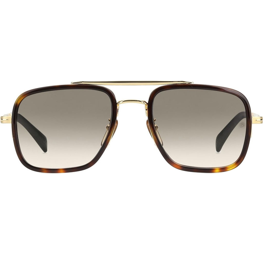 DB 7002/S, Gold Havana/Green Gradient Lenses