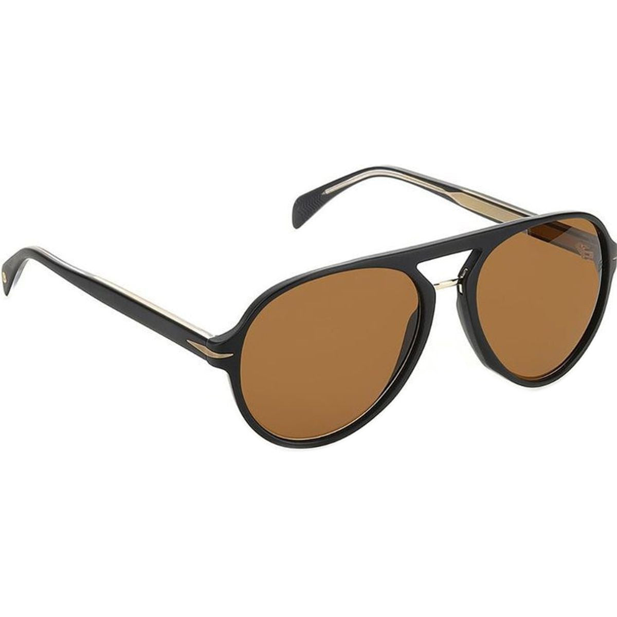 DB 7005/S, Matte Black/Brown Lenses