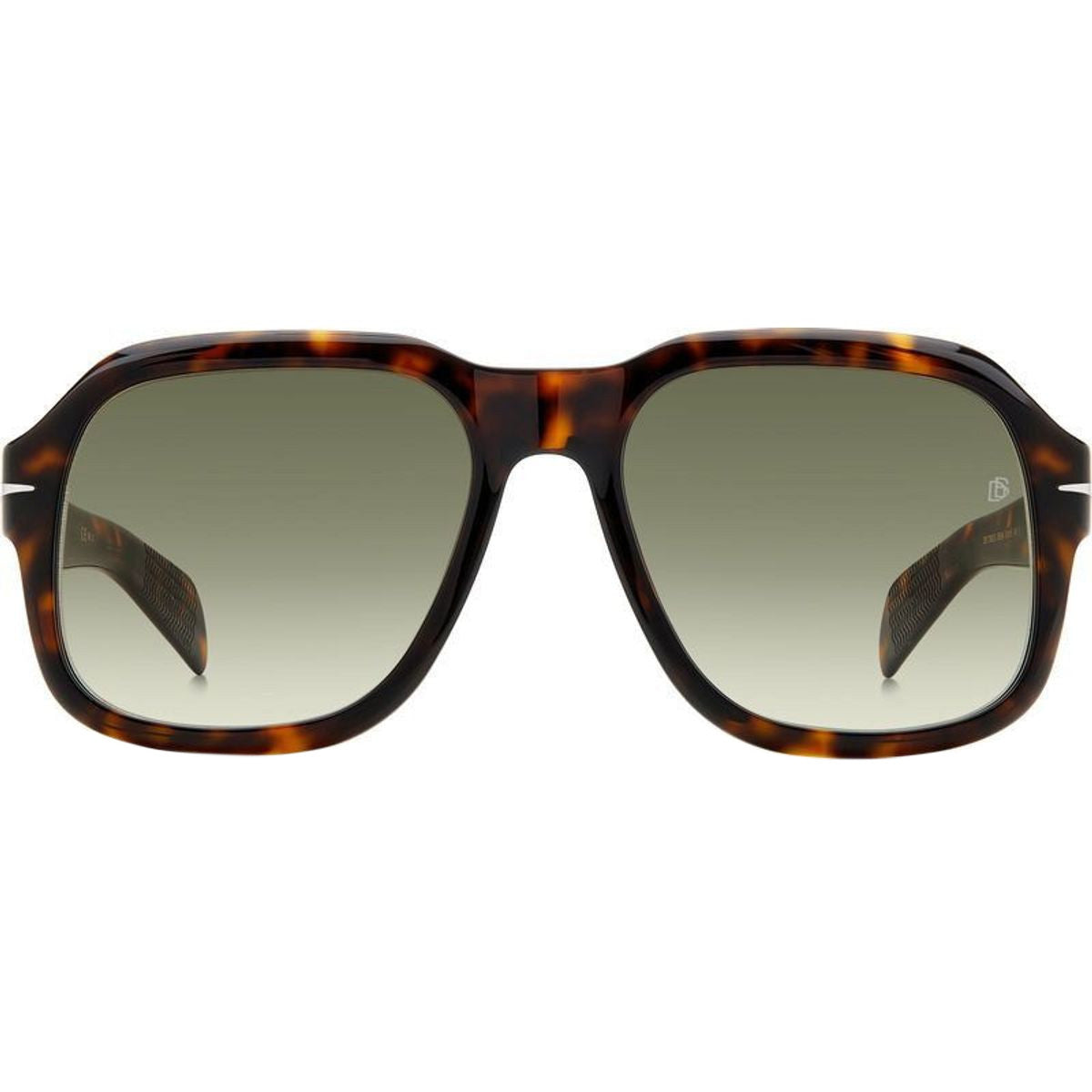 DB 7090/S, Dark Havana/Green Shaded Lenses