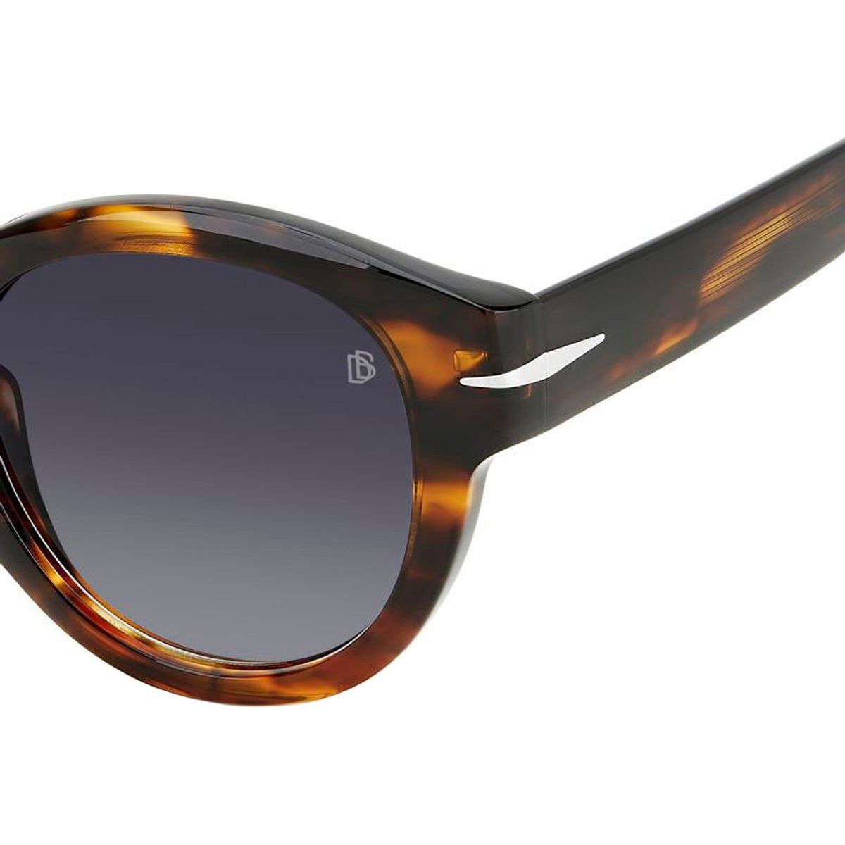 DB 7110/S, Brown Horn/Dark Grey Gradient Lenses