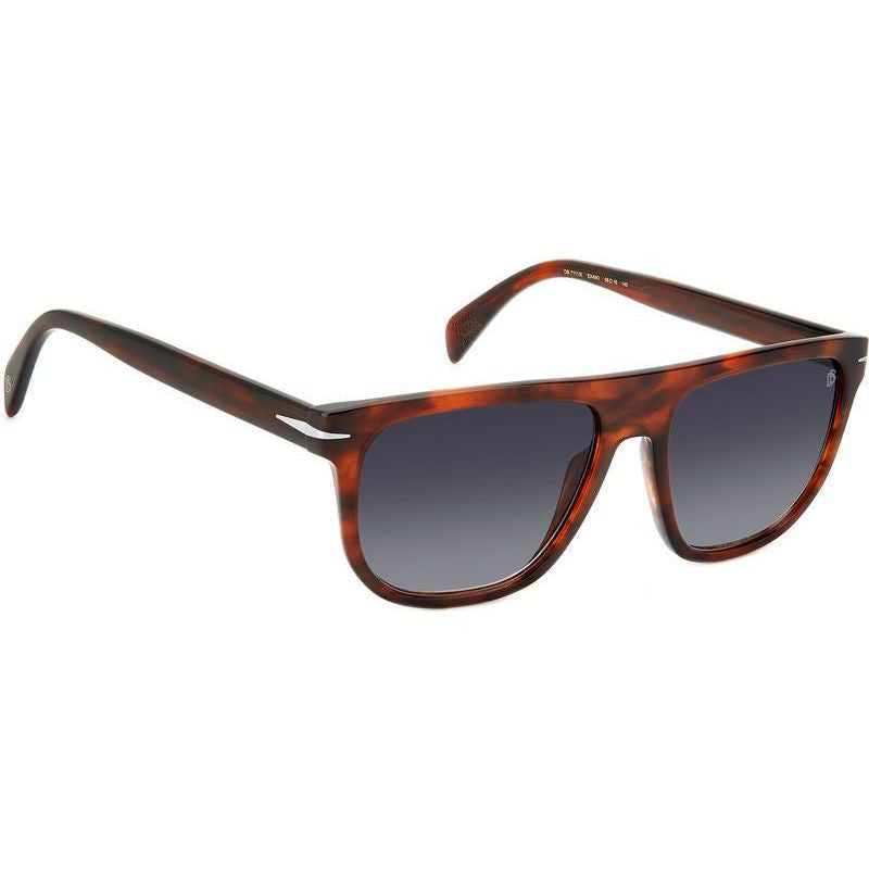 DB 7111/S, Brown Horn/Dark Grey Gradient Lenses