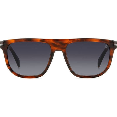 DB 7111/S, Brown Horn/Dark Grey Gradient Lenses