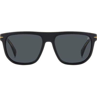 DB 7111/S, Matte Black Gold/Grey Lenses