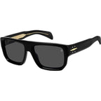 DB 7132/S, Black/Grey Lenses