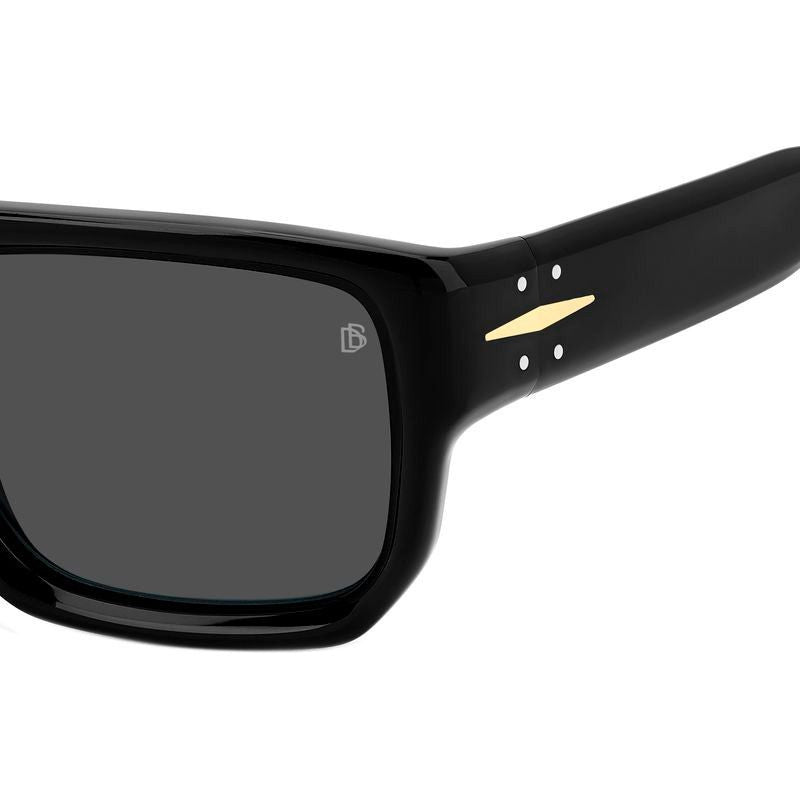 DB 7132/S, Black/Grey Lenses