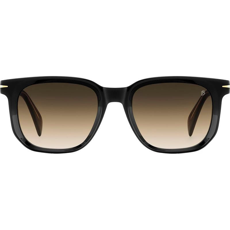 DB 7133/S, Black/Brown Gradient Lenses