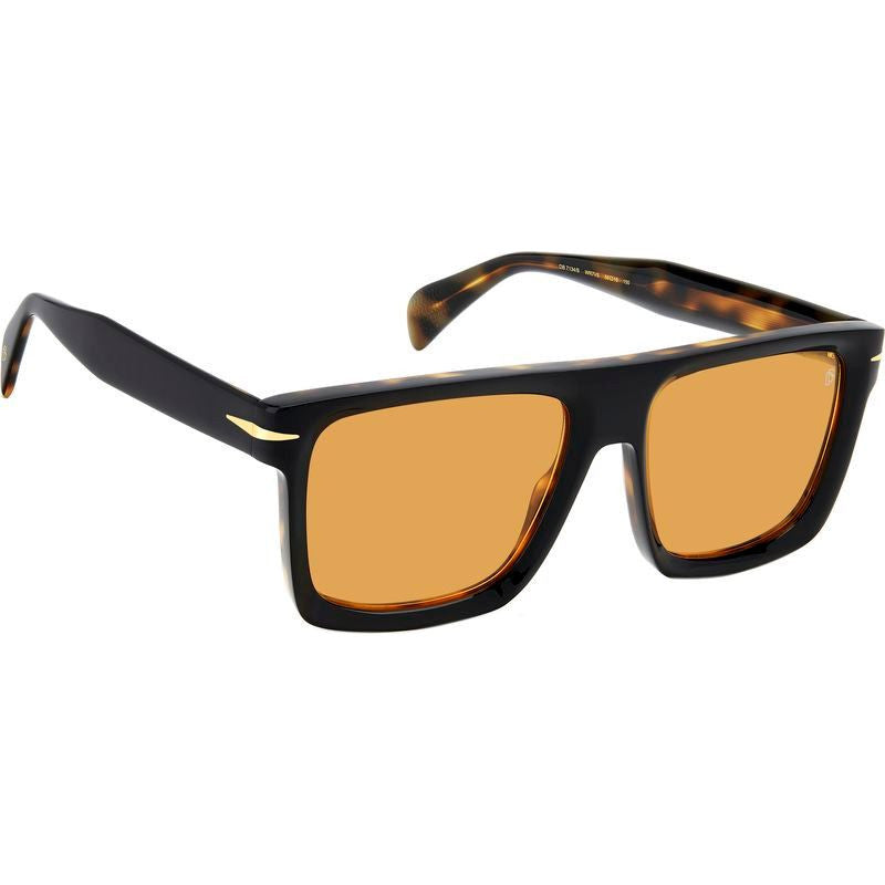 DB 7134/S, Black Havana/High Contrast Orange Lenses