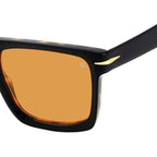 DB 7134/S, Black Havana/High Contrast Orange Lenses