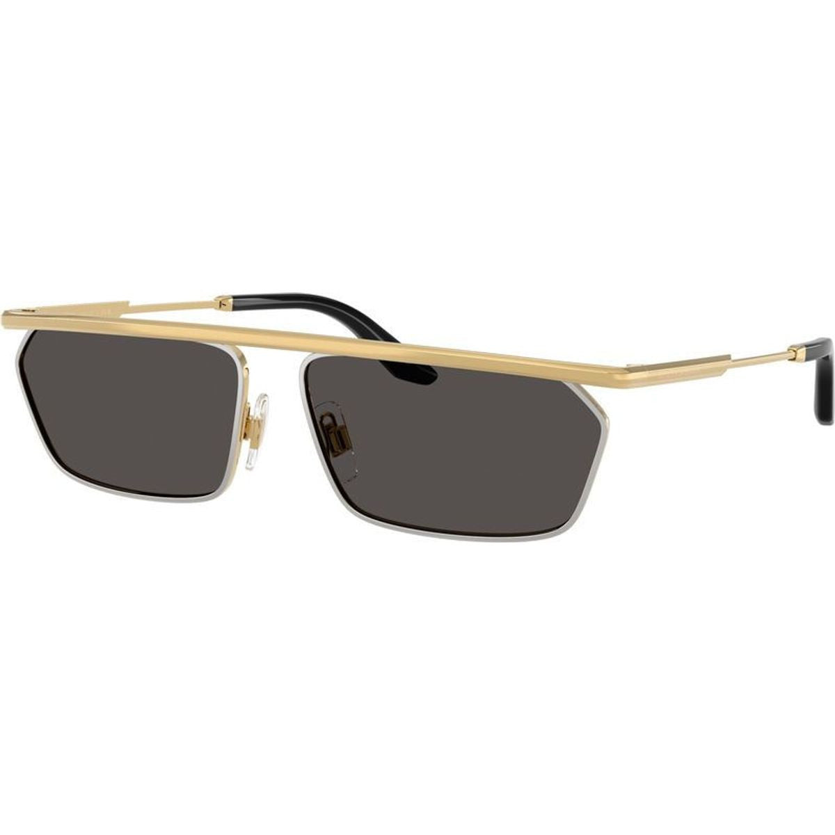 DG2327, Gold and Silver/Dark Grey Lenses