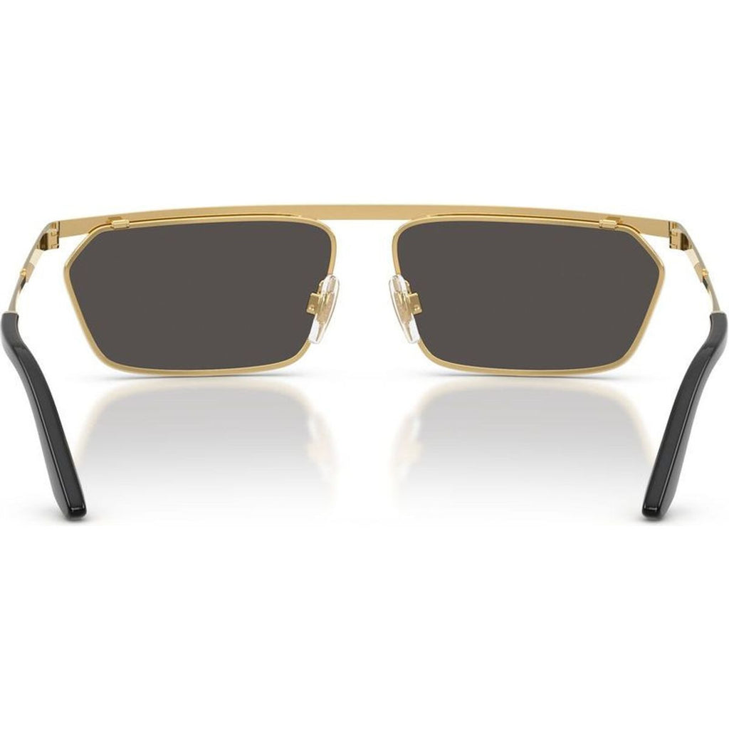 DG2327, Gold and Silver/Dark Grey Lenses