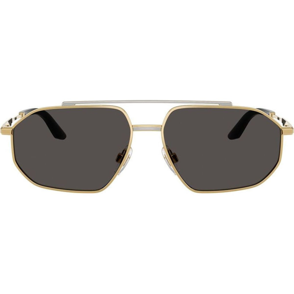 DG2328, Gold and Silver/Dark Grey Lenses