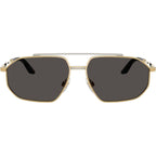 DG2328, Gold and Silver/Dark Grey Lenses